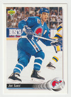 Joe Sakic - Quebec Nordiques (NHL Hockey Card) 1992-93 Upper Deck # 255 Mint
