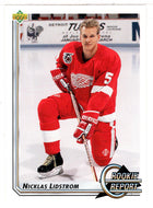Nicklas Lidstrom - Detroit Red Wings - Rookie Report (NHL Hockey Card) 1992-93 Upper Deck # 363 Mint