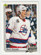Keith Tkachuk - Winnipeg Jets - Rookie Report (NHL Hockey Card) 1992-93 Upper Deck # 364 Mint