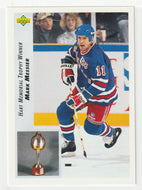 Mark Messier - New York Rangers - Hart Trophy (NHL Hockey Card) 1992-93 Upper Deck # 437 Mint