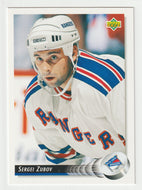Sergei Zubov RC - New York Rangers (NHL Hockey Card) 1992-93 Upper Deck # 516 Mint