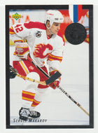 Sergei Makarov - Calgary Flames - Euro-Stars (NHL Hockey Card) 1992-93 Upper Deck # E16 Mint