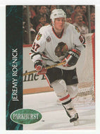Jeremy Roenick - Chicago Blackhawks (NHL Hockey Card) 1992-93 Parkhurst # 31 Mint