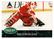 Tim Cheveldae - Detroit Red Wings (NHL Hockey Card) 1992-93 Parkhurst # 37 Mint