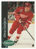 Sergei Fedorov - Detroit Red Wings (NHL Hockey Card) 1992-93 Parkhurst # 39 Mint
