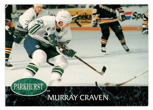 Murray Craven - Hartford Whalers (NHL Hockey Card) 1992-93 Parkhurst # 55 Mint