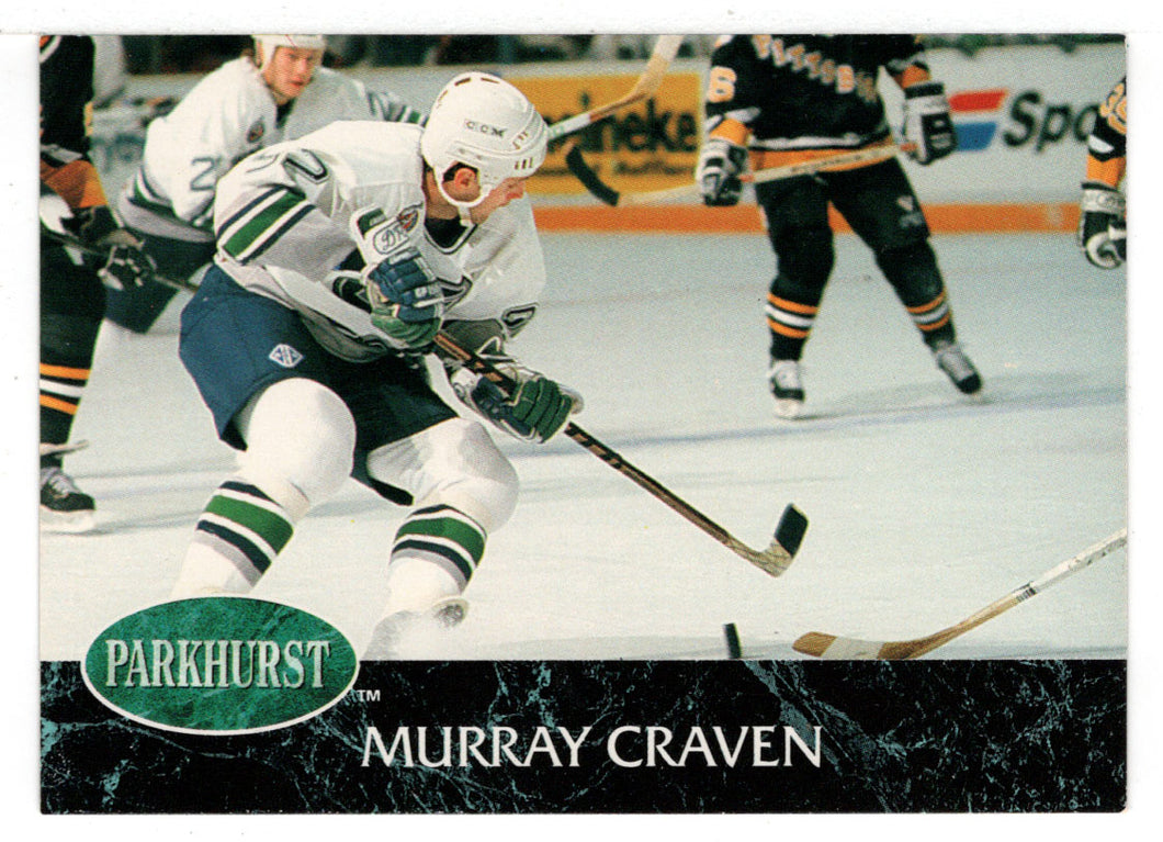 Murray Craven - Hartford Whalers (NHL Hockey Card) 1992-93 Parkhurst # 55 Mint