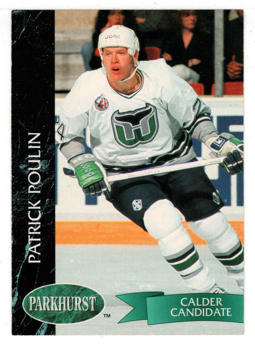 Patrick Poulin - Hartford Whalers (NHL Hockey Card) 1992-93 Parkhurst # 60 Mint