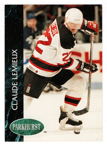 Claude Lemieux - New Jersey Devils (NHL Hockey Card) 1992-93 Parkhurst # 89 Mint