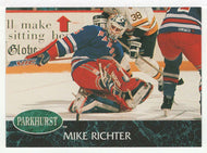 Mike Richter - New York Rangers (NHL Hockey Card) 1992-93 Parkhurst # 112 Mint