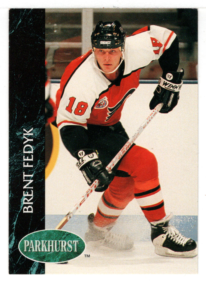 Brent Fedyk - Philadelphia Flyers (NHL Hockey Card) 1992-93 Parkhurst # 131 Mint