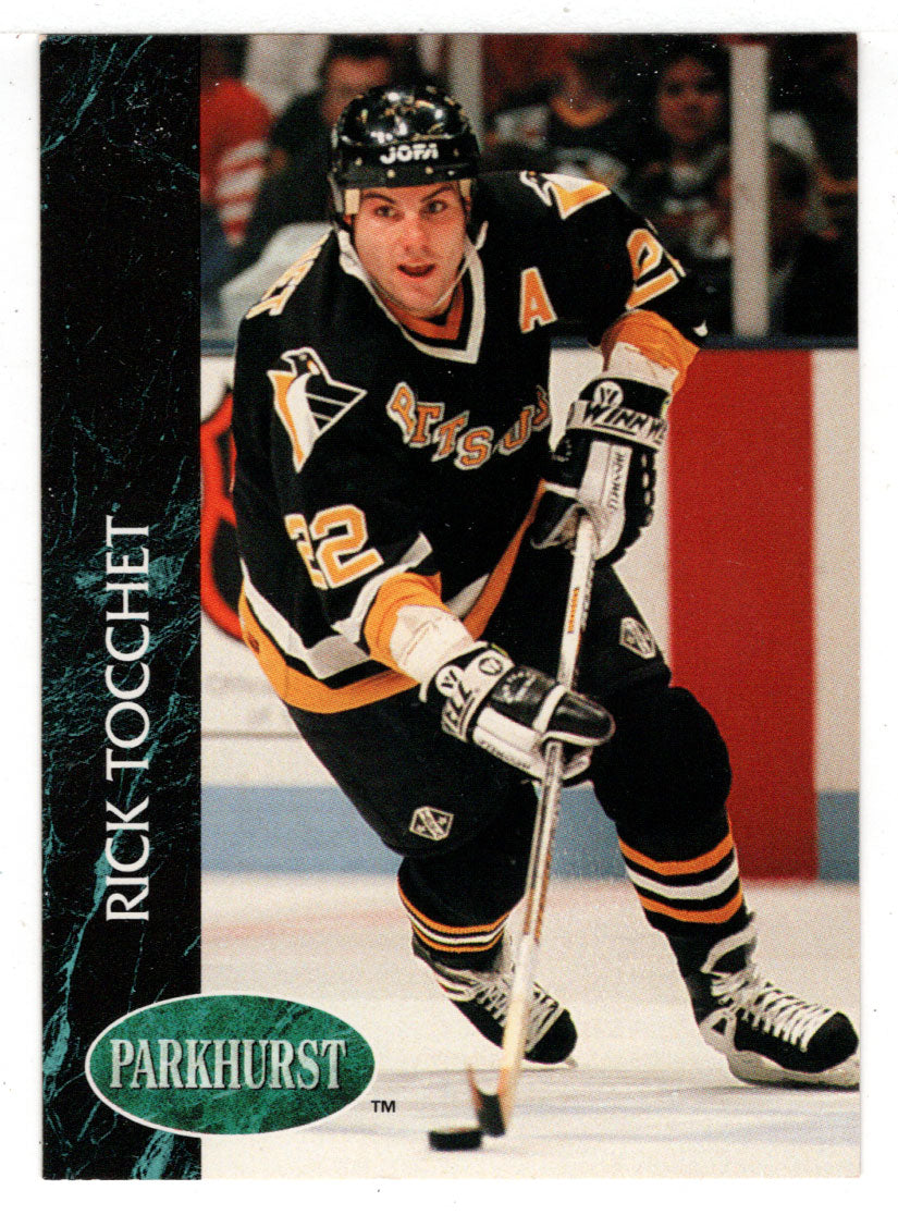 Rick Tocchet - Pittsburgh Penguins (NHL Hockey Card) 1992-93 Parkhurst # 139 Mint