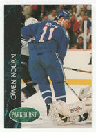 Owen Nolan - Quebec Nordiques (NHL Hockey Card) 1992-93 Parkhurst # 145 Mint