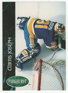 Curtis Joseph - St. Louis Blues (NHL Hockey Card) 1992-93 Parkhurst # 155 Mint