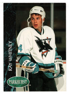 Ray Whitney RC - San Jose Sharks (NHL Hockey Card) 1992-93 Parkhurst # 160 Mint