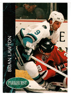 Brian Lawton - San Jose Sharks (NHL Hockey Card) 1992-93 Parkhurst # 163 Mint