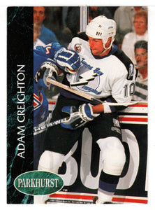 Adam Creighton - Tampa Bay Lightning (NHL Hockey Card) 1992-93 Parkhurst # 172 Mint