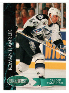 Roman Hamrlik RC - Tampa Bay Lightning (NHL Hockey Card) 1992-93 Parkhurst # 173 Mint