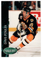 Dave Poulin -  Boston Bruins (NHL Hockey Card) 1992-93 Parkhurst # 242 Mint