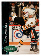 Don Sweeney -  Boston Bruins (NHL Hockey Card) 1992-93 Parkhurst # 244 Mint