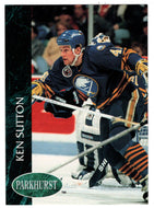 Ken Sutton -  Buffalo Sabres (NHL Hockey Card) 1992-93 Parkhurst # 254 Mint
