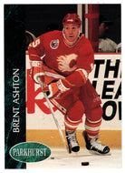 Brent Ashton - Calgary Flames (NHL Hockey Card) 1992-93 Parkhurst # 258 Mint