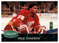 Paul Ranheim - Calgary Flames (NHL Hockey Card) 1992-93 Parkhurst # 260 Mint