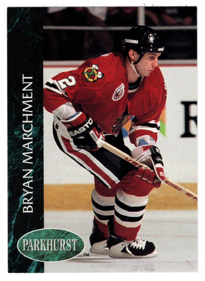 Bryan Marchment - Chicago Blackhawks (NHL Hockey Card) 1992-93 Parkhurst # 267 Mint