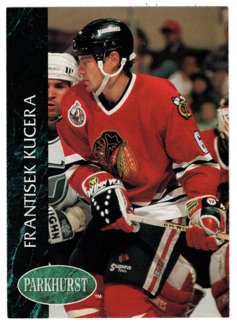 Frantisek Kucera - Chicago Blackhawks (NHL Hockey Card) 1992-93 Parkhurst # 269 Mint