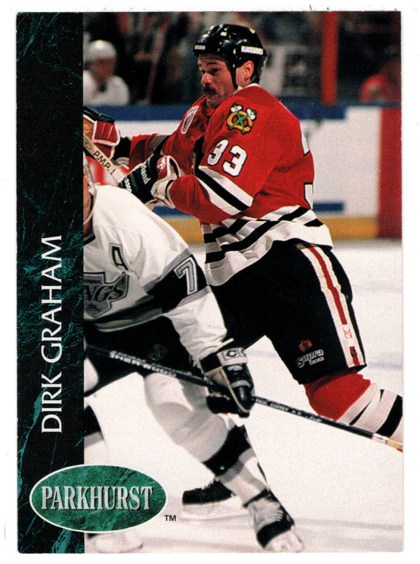 Dirk Graham - Chicago Blackhawks (NHL Hockey Card) 1992-93 Parkhurst # 271 Mint