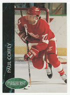 Paul Coffey - Detroit Red Wings (NHL Hockey Card) 1992-93 Parkhurst # 276 Mint