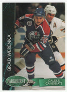 Brad Werenka RC - Edmonton Oilers (NHL Hockey Card) 1992-93 Parkhurst # 289 Mint