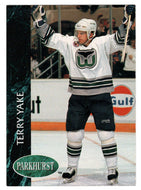 Terry Yake - Hartford Whalers (NHL Hockey Card) 1992-93 Parkhurst # 293 Mint