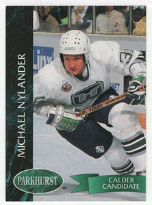 Michael Nylander RC - Hartford Whalers (NHL Hockey Card) 1992-93 Parkhurst # 294 Mint