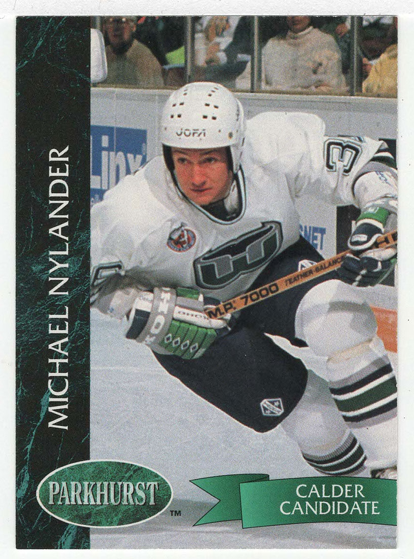 Michael Nylander RC - Hartford Whalers (NHL Hockey Card) 1992-93 Parkhurst # 294 Mint