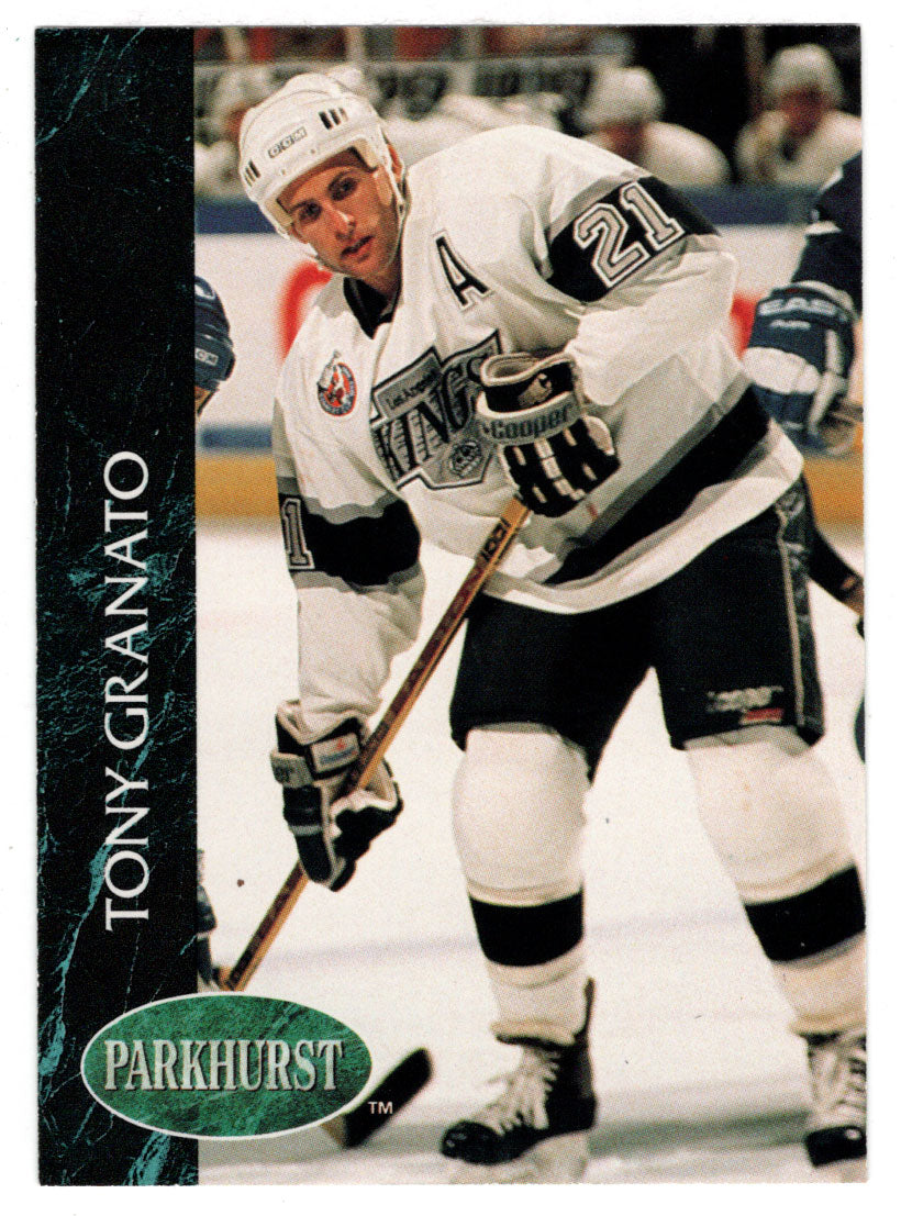 Tony Granato - Los Angeles Kings (NHL Hockey Card) 1992-93 Parkhurst # 301 Mint