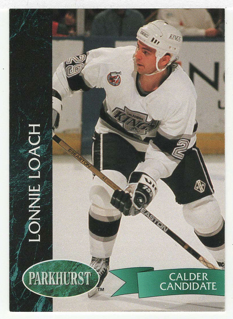 Lonnie Loach RC - Los Angeles Kings (NHL Hockey Card) 1992-93 Parkhurst # 305 Mint