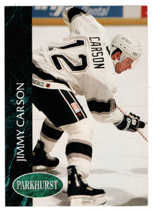 Jimmy Carson - Los Angeles Kings (NHL Hockey Card) 1992-93 Parkhurst # 308 Mint