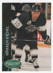 Warren Rychel RC - Los Angeles Kings (NHL Hockey Card) 1992-93 Parkhurst # 309 Mint
