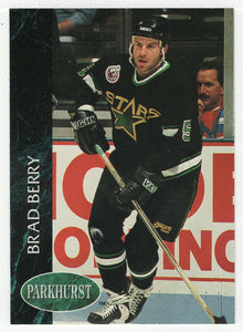 Brad Berry RC - Minnesota North Stars (NHL Hockey Card) 1992-93 Parkhurst # 312 Mint