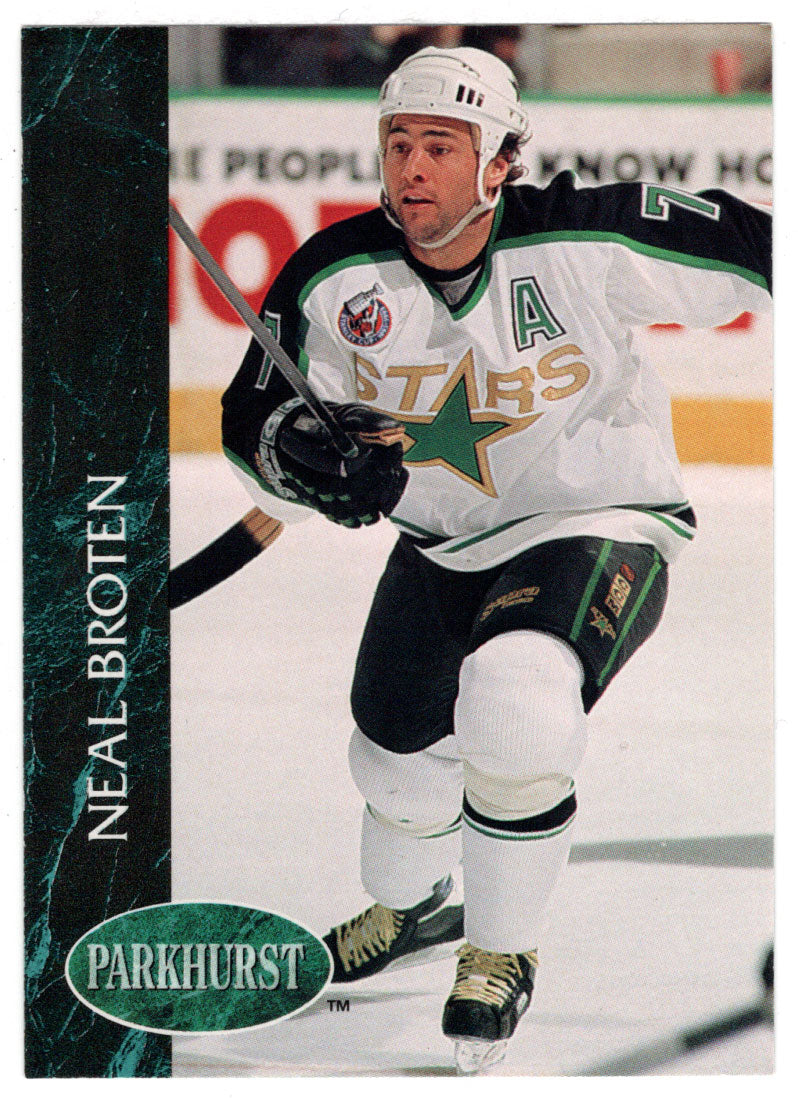 Neal Broten - Minnesota North Stars (NHL Hockey Card) 1992-93 Parkhurst # 313 Mint