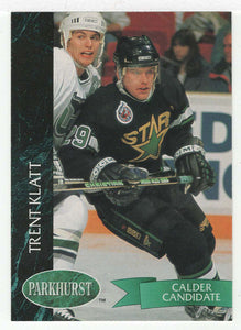 Trent Klatt RC - Minnesota North Stars (NHL Hockey Card) 1992-93 Parkhurst # 317 Mint