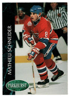 Mathieu Schneider - Montreal Canadiens (NHL Hockey Card) 1992-93 Parkhurst # 319 Mint