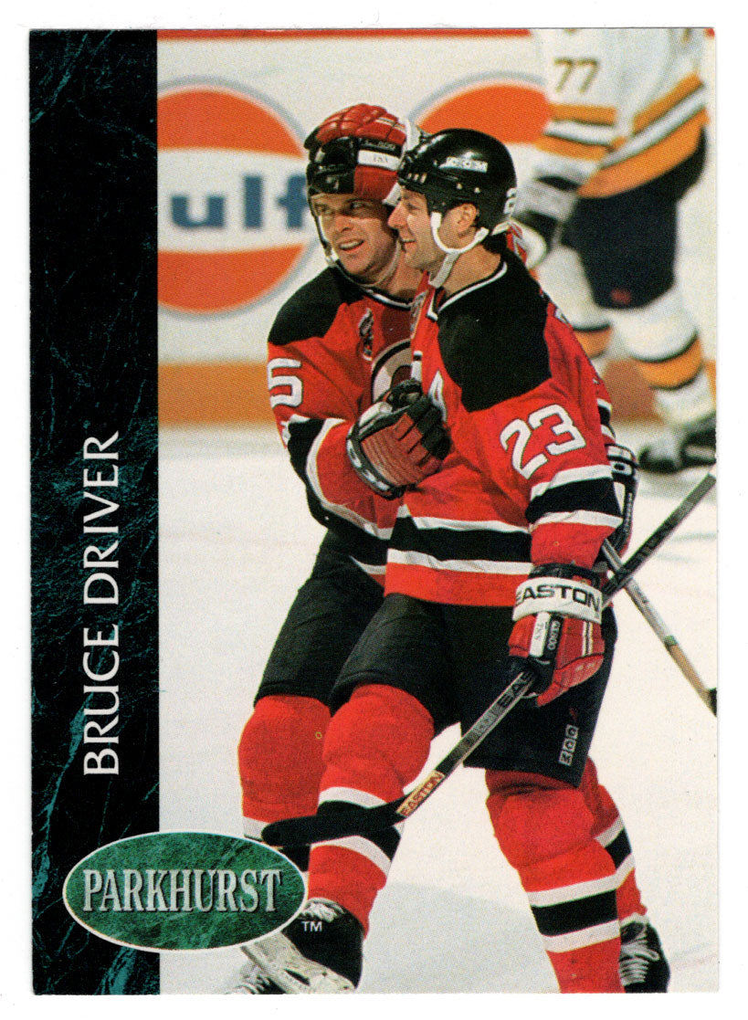 Bruce Driver - New Jersey Devils (NHL Hockey Card) 1992-93 Parkhurst # 333 Mint