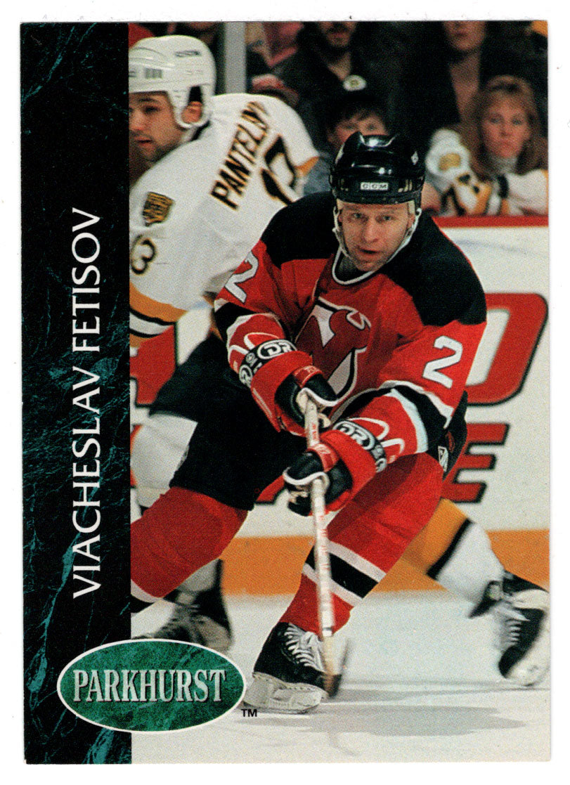 Slava Fetisov - New Jersey Devils (NHL Hockey Card) 1992-93 Parkhurst # 334 Mint