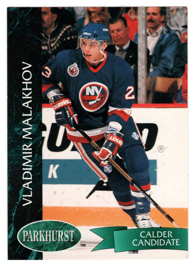 Vladimir Malakhov - New York Islanders (NHL Hockey Card) 1992-93 Parkhurst # 339 Mint