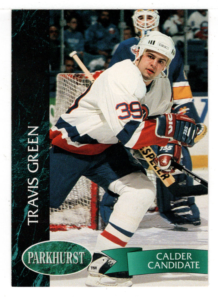 Travis Green RC - New York Islanders (NHL Hockey Card) 1992-93 Parkhurst # 343 Mint