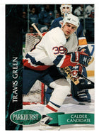 Travis Green RC - New York Islanders (NHL Hockey Card) 1992-93 Parkhurst # 343 Mint