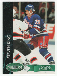 Steven King RC - New York Rangers (NHL Hockey Card) 1992-93 Parkhurst # 347 Mint