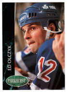 Ed Olczyk - New York Rangers (NHL Hockey Card) 1992-93 Parkhurst # 350 Mint